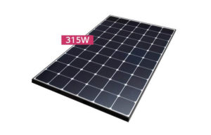 LG 315W Mono Black/White Solar Panel
